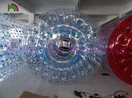 Caminhada inflável emocionante dos brinquedos da água em uma bola de rolo do PVC transparente de 1.0mm