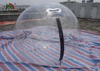 caminhada inflável transparente do PVC/TPU de 1,0 milímetros no padrão da bola EN71 da água
