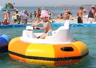 A água inflável das crianças dos assentos dobro brinca o barco inflável da auto movimentação elétrica feita sob encomenda da explosão do PVC