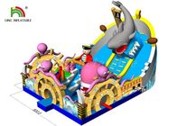 Parque combinado do mundo do oceano do campo de jogos do jogo da explosão colorido do PVC para o divertimento
