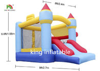 Casa de salto inflável pequena colorida 210D do salto do castelo/explosão