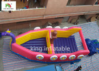 Castelo de salto inflável do dragão colorido para jardins de infância 3m*7m*3m