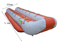 Barcos de banana infláveis personalizados da fileira dobro 5,4 assentos de *2.04 m 14