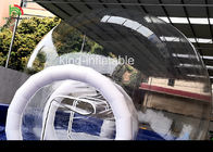 Barraca clara inflável da bolha de encerado do PVC para o hotel diâmetro de 4 m