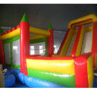 Casas Bouncy de salto infláveis de salto infláveis do castelo das crianças comerciais com corrediça