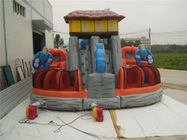 Figura humana parque de diversões inflável/cidade inflável do divertimento tema da prisão