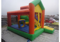 Fortifique o tipo castelo de salto inflável com corrediça para o parque de diversões exterior das crianças