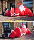 210D 2m Santa Claus For Home Backyard inflável 3m alta
