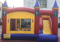 Castelo de salto inflável de encerado do PVC das crianças com corrediça