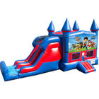 Encerado Paw Patrol Inflatable Bounce House do PVC das crianças com corrediça