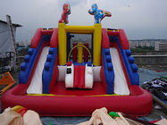Corrediça de água inflável exterior de encerado do PVC para jogos engraçados do divertimento das crianças