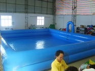 Piscina inflável da tubulação dobro das piscinas de encerado do PVC