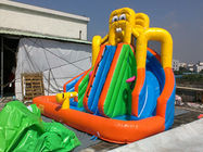 Corrediça de água inflável de encerado do PVC/jogos infláveis do parque da água