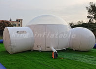 Barraca 6m inflável semi transparente da bolha com banheiro do túnel