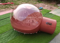 Da barraca inflável da bolha de Brown 5m casa de acampamento para o hotel exterior