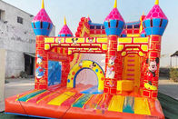 Campo de jogos inflável do leão-de-chácara de encerado feito sob encomenda do PVC de Plato para crianças