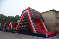 Jogos infláveis exteriores feitos sob encomenda do curso de obstáculo 5K para adultos