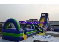 Parque de diversões/praia exteriores infláveis da corrediça de água de Gaint que desliza jogos