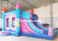 Casa inflável do salto do divertimento das meninas da princesa Inflável Jumping Castelo Para