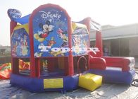 Castelo de salto inflável Mickey Mouse dos parques de Disney do divertimento dentro na cidade