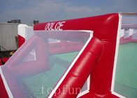 Jogos infláveis murados Unti-Riptured dos esportes do PVC rede alta para a atividade