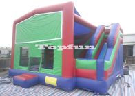Personalize o castelo de salto inflável das artes finalas 20ft DIY com corrediça do telhado N para crianças