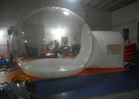 barraca clara inflável da bolha do diâmetro de 4M, barraca transparente inflável da abóbada do PVC