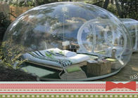 Grande barraca clara inflável da bolha do PVC de 4M impermeável para acampar