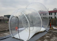 Grande barraca clara inflável da bolha do PVC de 4M impermeável para acampar
