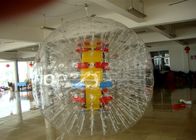 Adulto bola transparente de Zorbing da água da Unti-frialdade do PVC de 0,9 milímetros para o parque de diversões