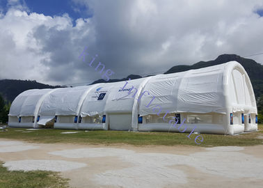 Barraca inflável branca do evento do PVC de 40 x 10 x 6 M com resistência do forte vento