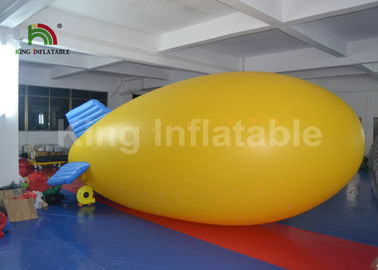 Balões infláveis da propaganda do hélio exterior do PVC 5m do dirigível para o anúncio publicitário