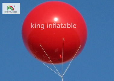 os produtos infláveis vermelhos da propaganda do PVC do diâmetro de 3m/propaganda gigante Balloons