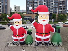 Santa Claus For Christmas Decor inflável gigante