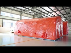 Barraca inflável do cubo