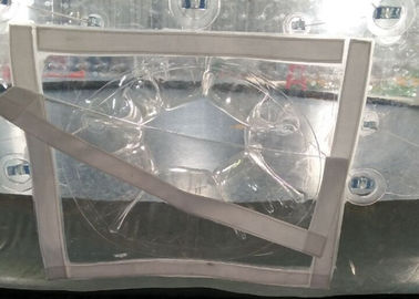 Barraca inflável transparente popular da bolha do PVC com dois portas e respiradouros