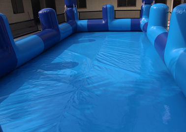 O PVC azul caçoa piscinas, calor - piscinas infláveis seladas 0,9 milímetros