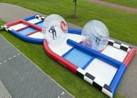 Trilha inflável personalizada da bola de Zorb dos jogos infláveis dos esportes