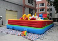 parque de diversões inflável do campo de jogos exterior de encerado do PVC de 0,55 milímetros do tema animal