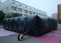 Labirinto inflável adulto da grande arena inflável da etiqueta do laser do esporte