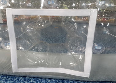 Exposição inflável do diâmetro da barraca 8m da bolha das duplas camada claras do PVC