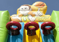 Leão-de-chácara inflável colorido dos jogos dos esportes do basquetebol do bebê atrativo