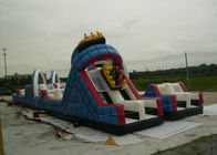 Parque de diversões grande exterior da cidade do divertimento com o encerado do PVC de 0,55 milímetros