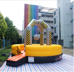 fusão inflável interativa dos jogos do carnaval do PVC dos 10M Yellow para o adulto