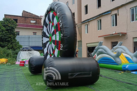 Jogo inflável interativo exterior do esporte da placa de dardo de Kickball dos dardos do futebol