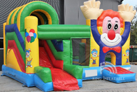 Casa inflável do partido da criança de Multiplay do leão-de-chácara de Bouncy Castle Rentals do palhaço com corrediça