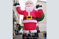 Explosão Santa Claus do Ft do gigante 33/10M Inflatable Santa Outdoor Inflatable Christmas Decoration