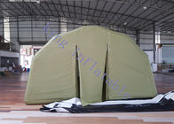 Certificação inflável militar 40m X 10m do CE da barraca do evento de encerado verde do PVC X 6m