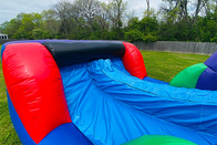 Grande curso de obstáculo inflável exterior de 40 crianças dos adultos dos cursos de obstáculo 5k do Ft para o aluguel