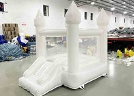 Casa Bouncy do castelo da festa de anos branca das crianças de Mini Inflatable Bouncer Outdoor Indoor